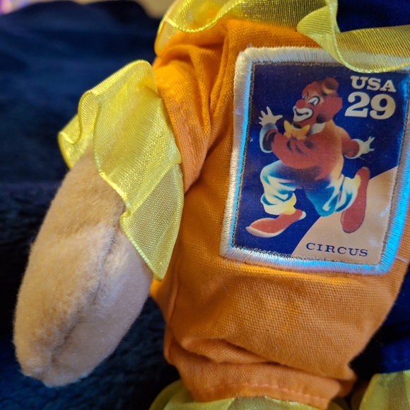 NWT USPS Kendall The Clown Collectible Bear 2005 Edition - Picture 4 of 9